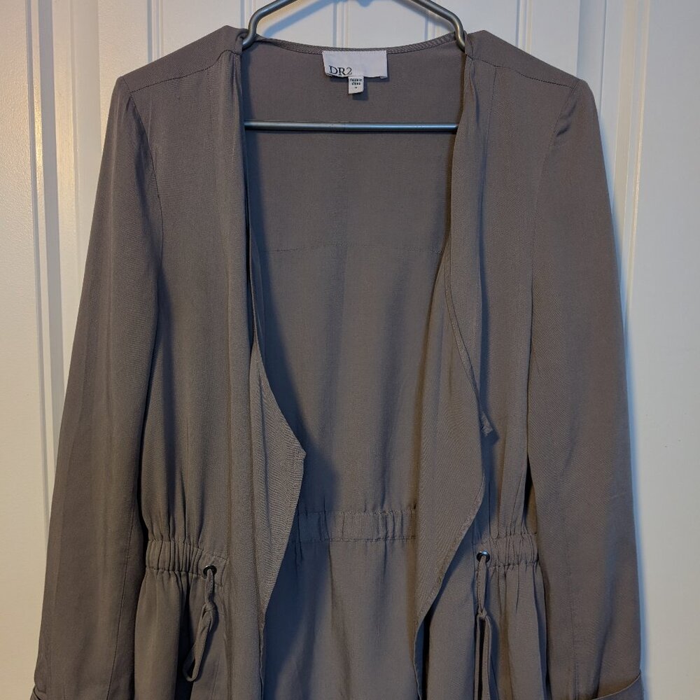 Grey Cardigan-type shirt